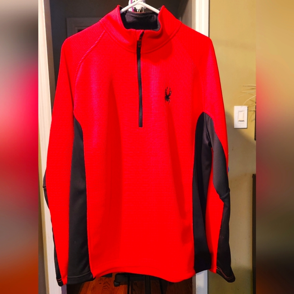 New Spyder Red and Black Men's Jacket XL